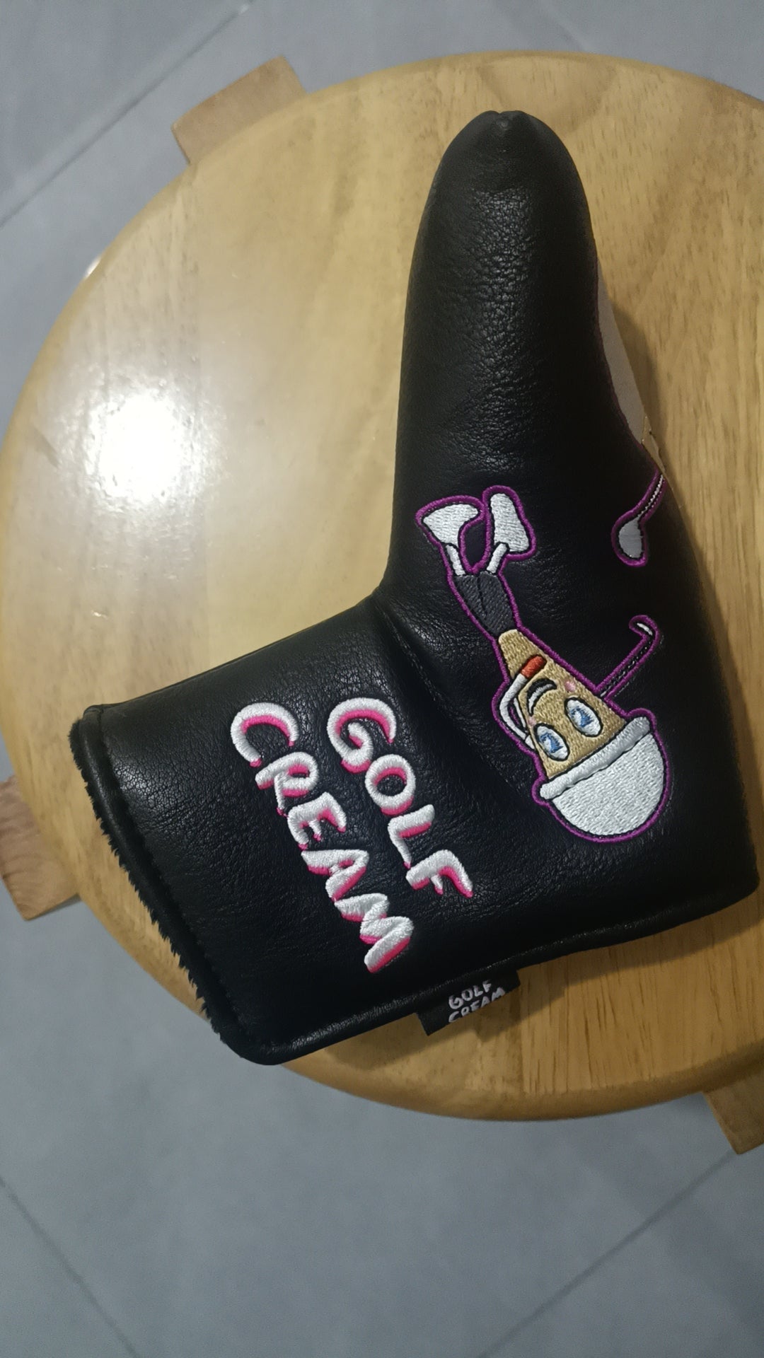 Official GOLF CREAM Blade Putter Headcover