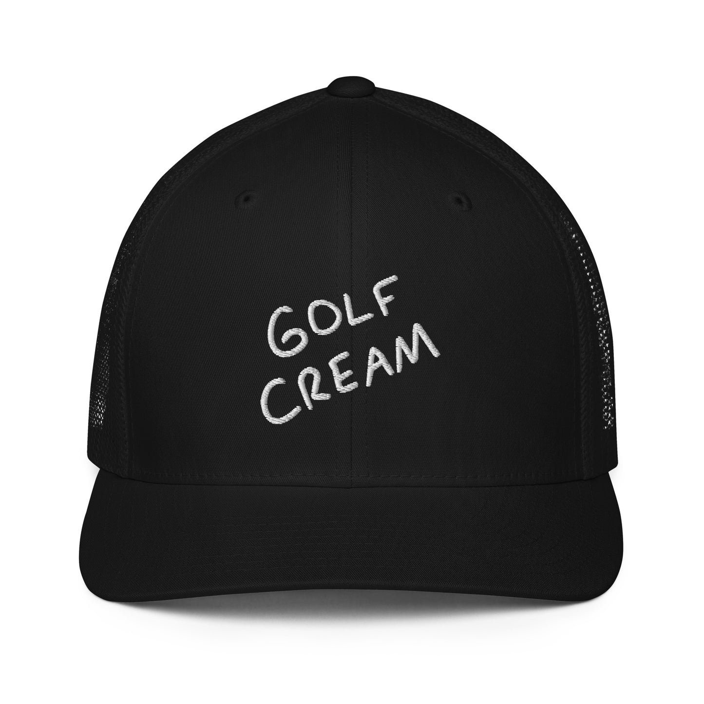 Closed-back trucker GOLF CREAM Signature cap