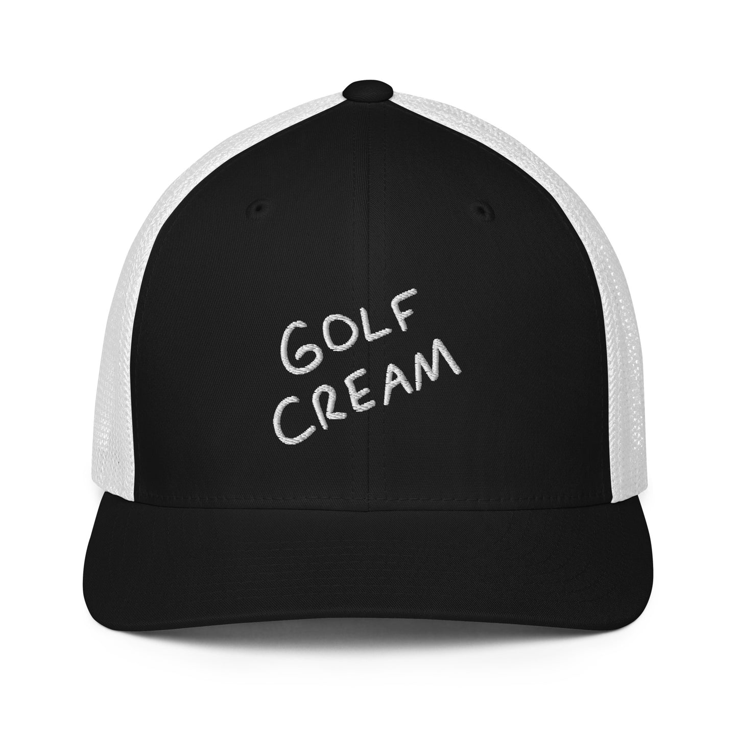 Closed-back trucker GOLF CREAM Signature cap
