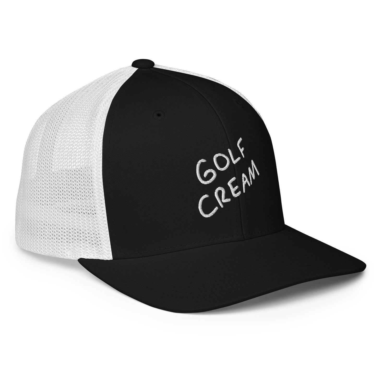 Closed-back trucker GOLF CREAM Signature cap