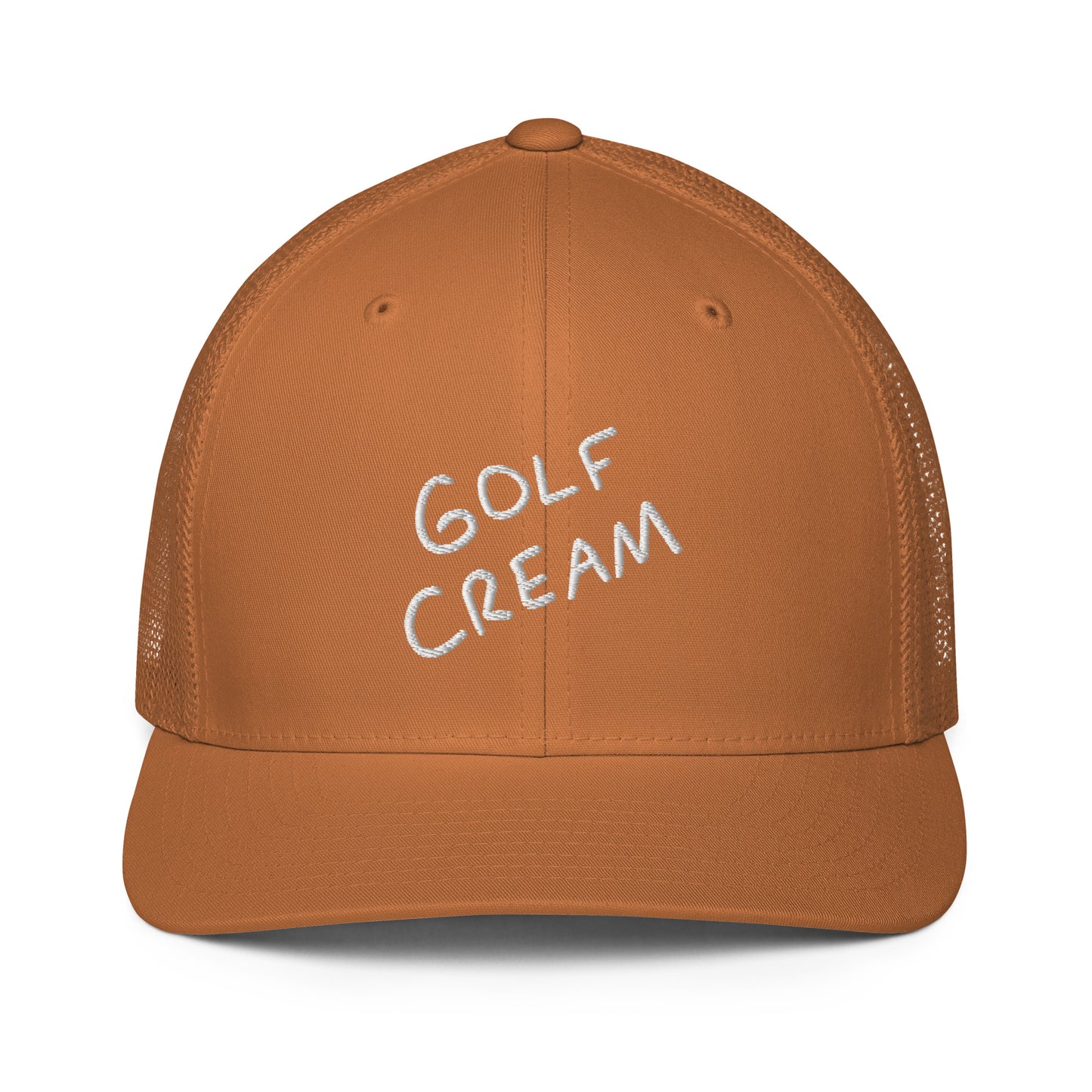 Closed-back trucker GOLF CREAM Signature cap