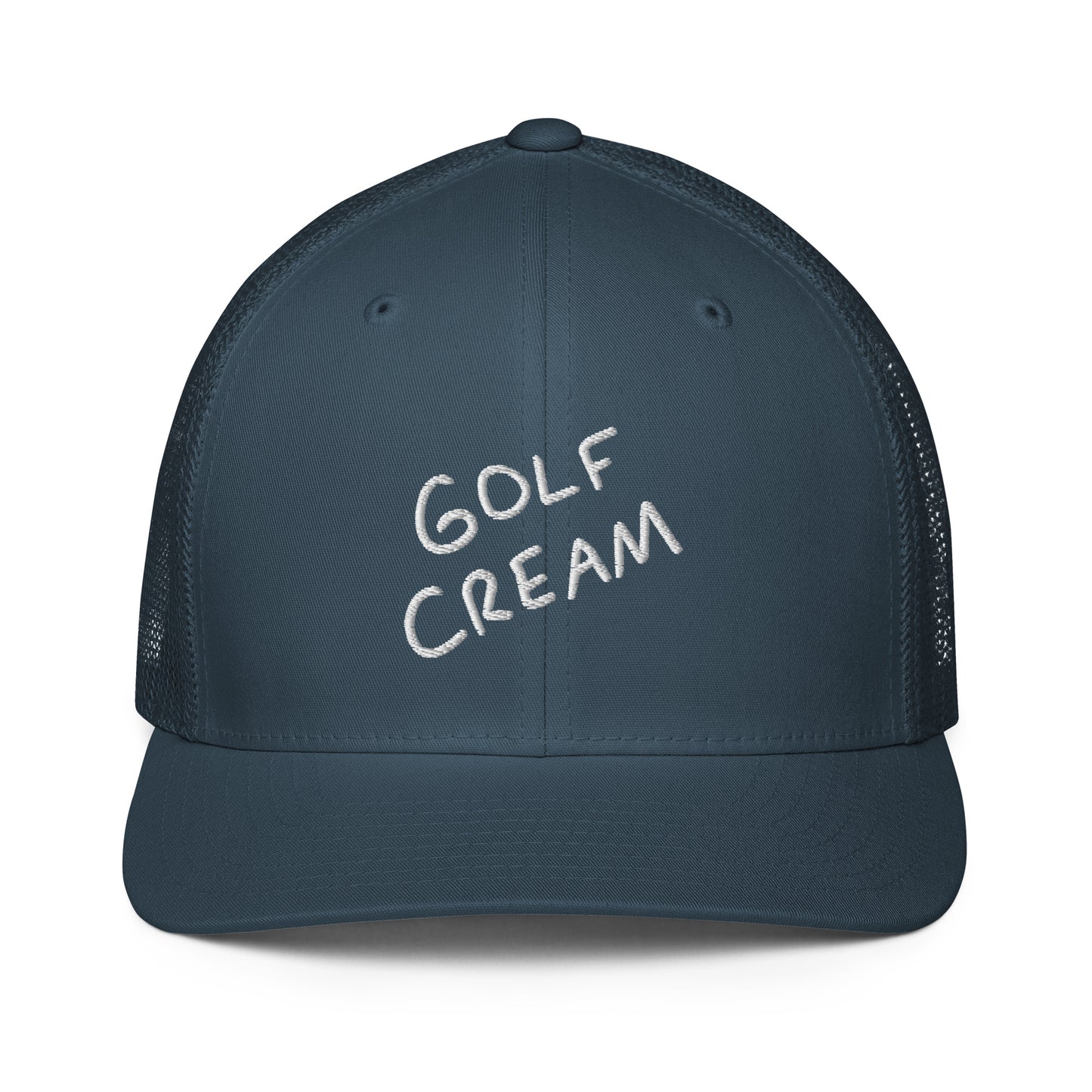 Closed-back trucker GOLF CREAM Signature cap