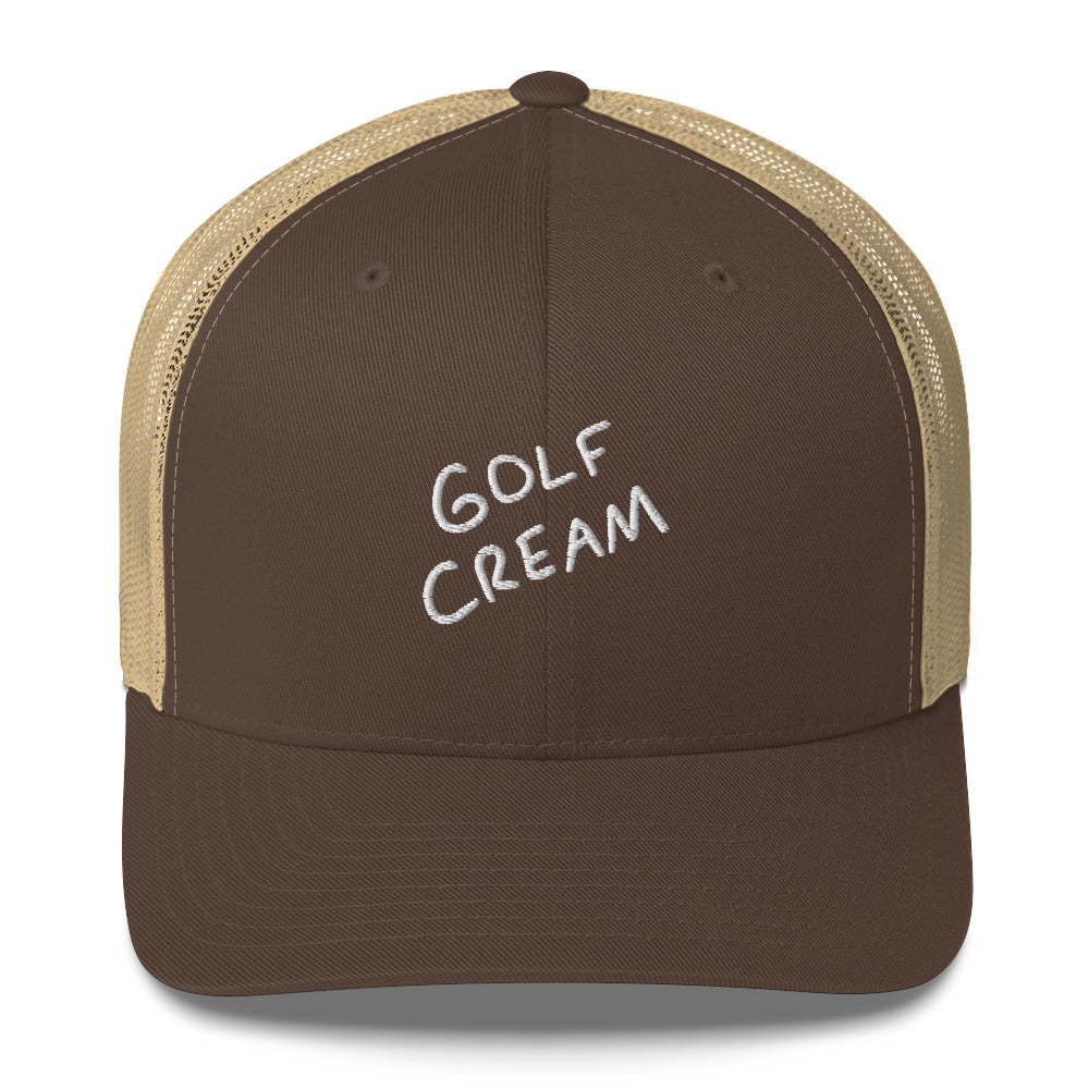 6P Trucker GOLF CREAM Signature Cap