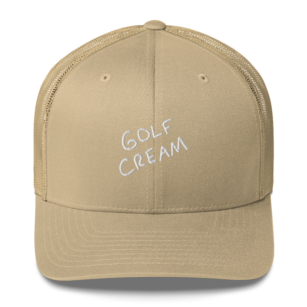 6P Trucker GOLF CREAM Signature Cap