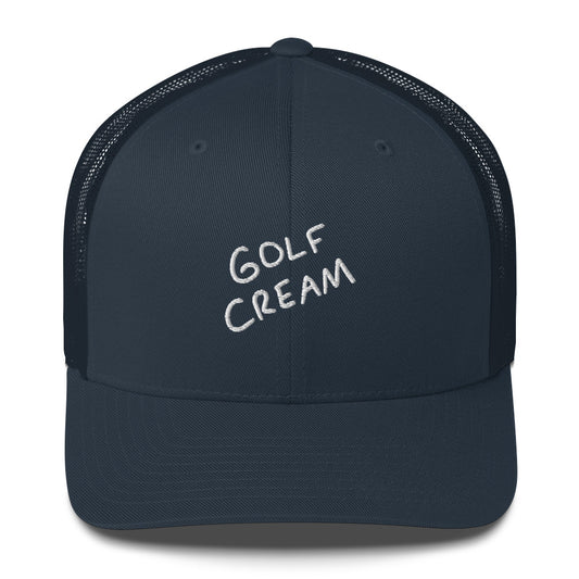 6P Trucker GOLF CREAM Signature Cap