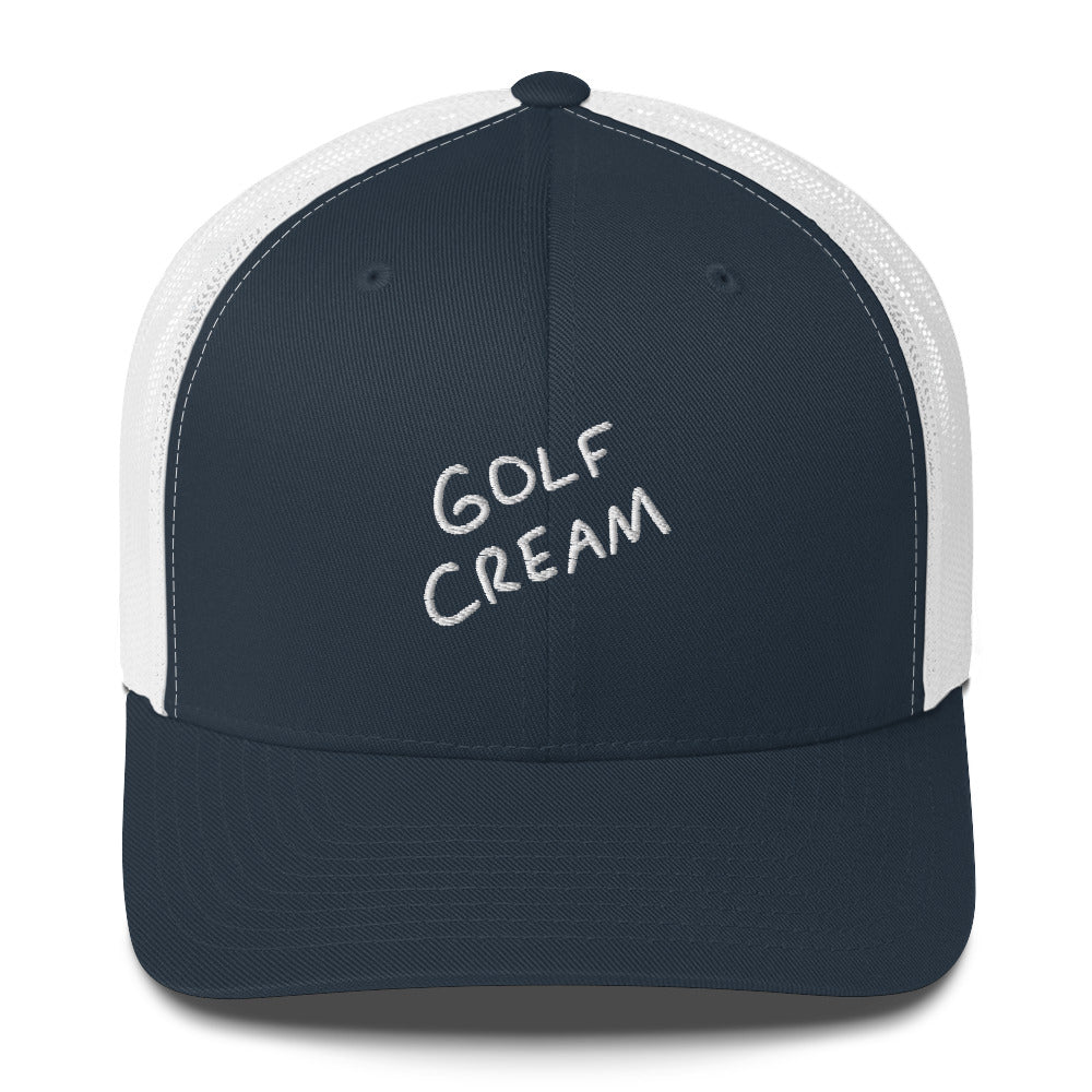 6P Trucker GOLF CREAM Signature Cap