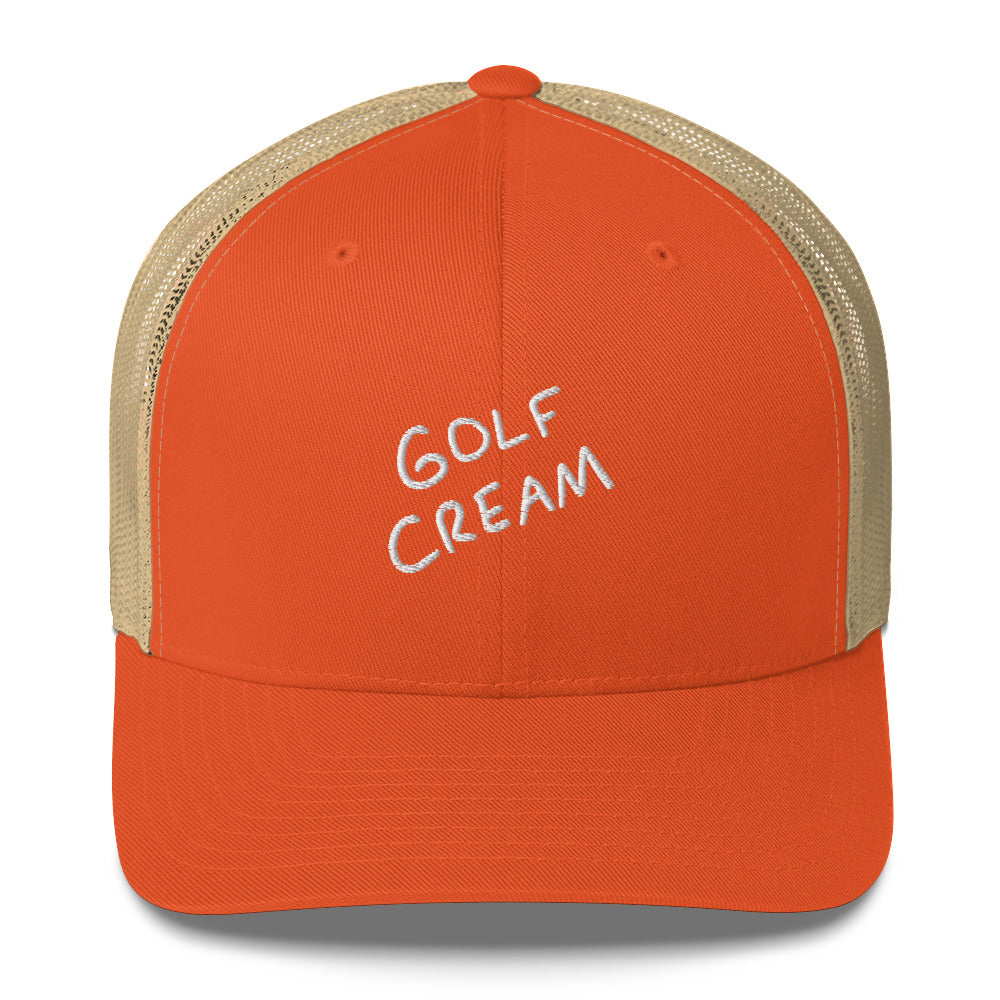 6P Trucker GOLF CREAM Signature Cap