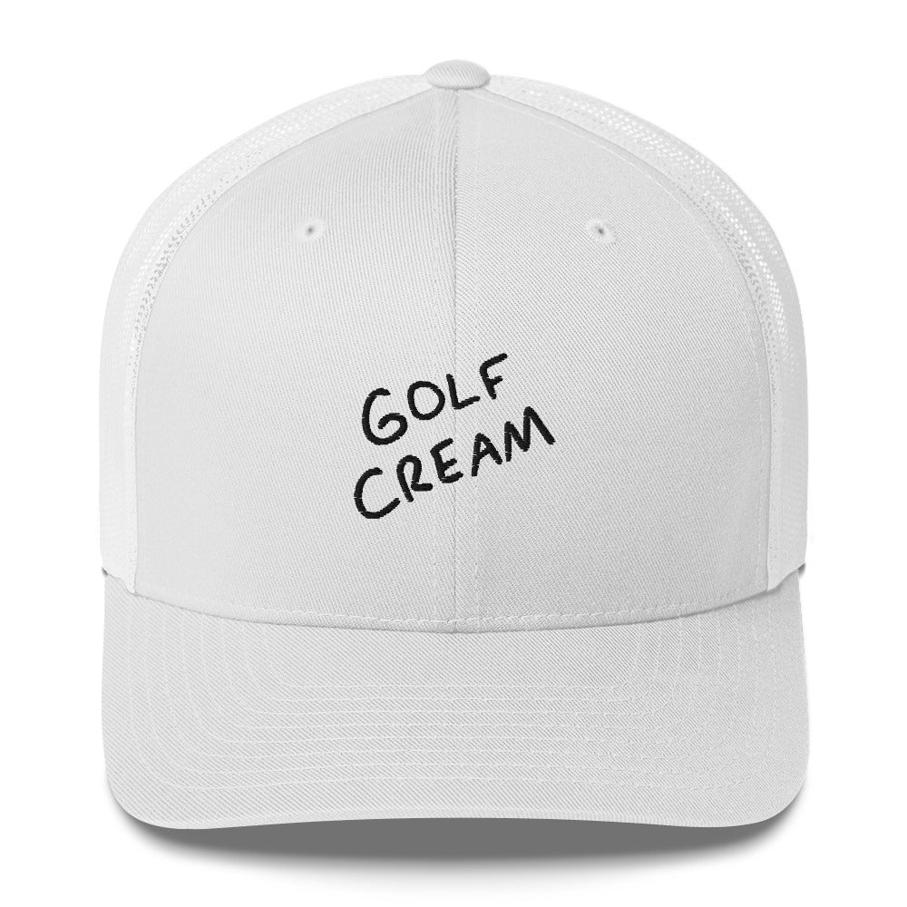 6P Trucker GOLF CREAM Signature Cap