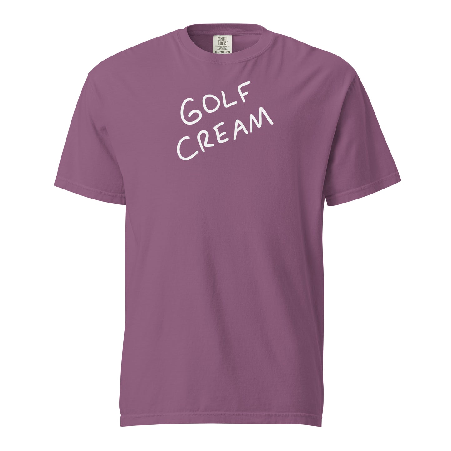 Unisex GOLF CREAM Signature x Comfort Colors t-shirt
