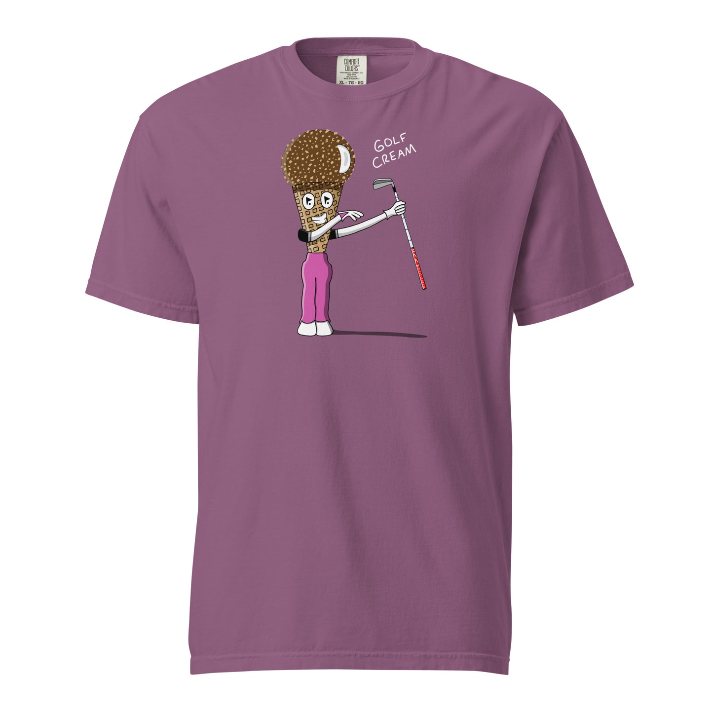Unisex GOLF CREAM Krunch x Comfort Colors t-shirt