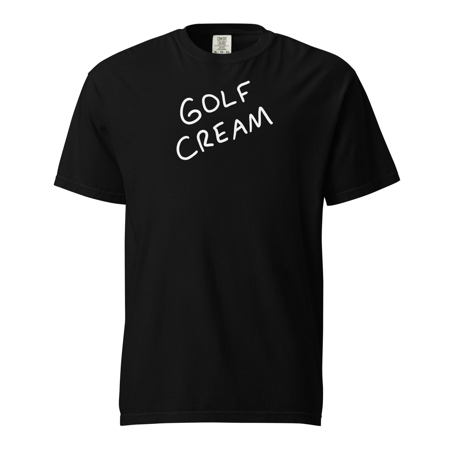 Unisex GOLF CREAM Signature x Comfort Colors t-shirt