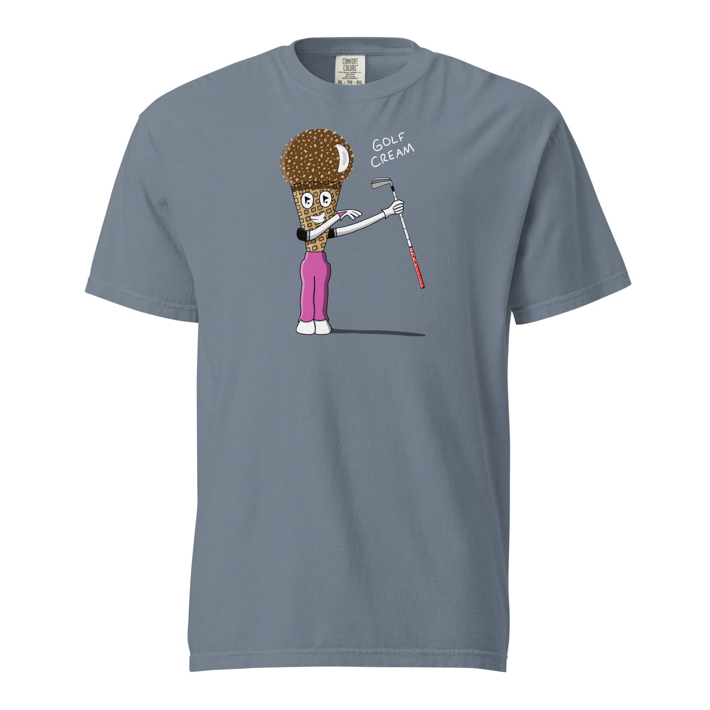 Unisex GOLF CREAM Krunch x Comfort Colors t-shirt