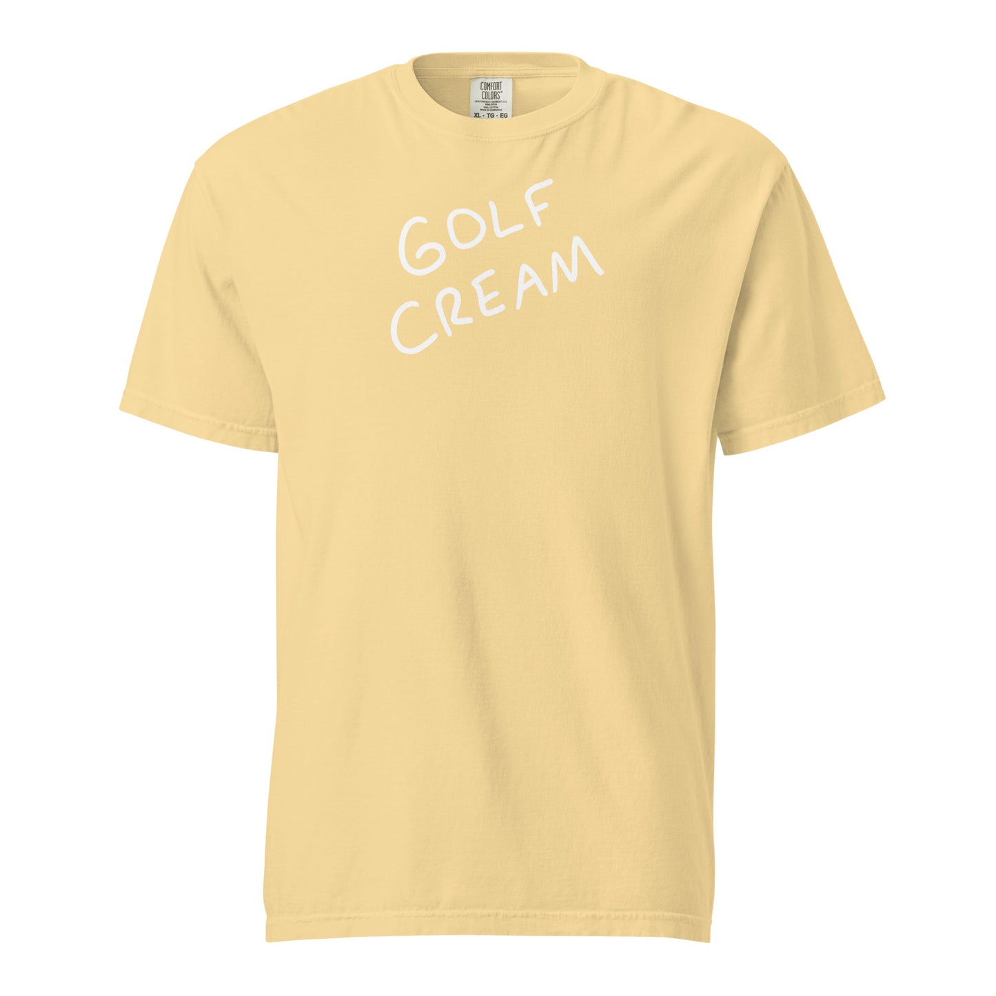 Unisex GOLF CREAM Signature x Comfort Colors t-shirt
