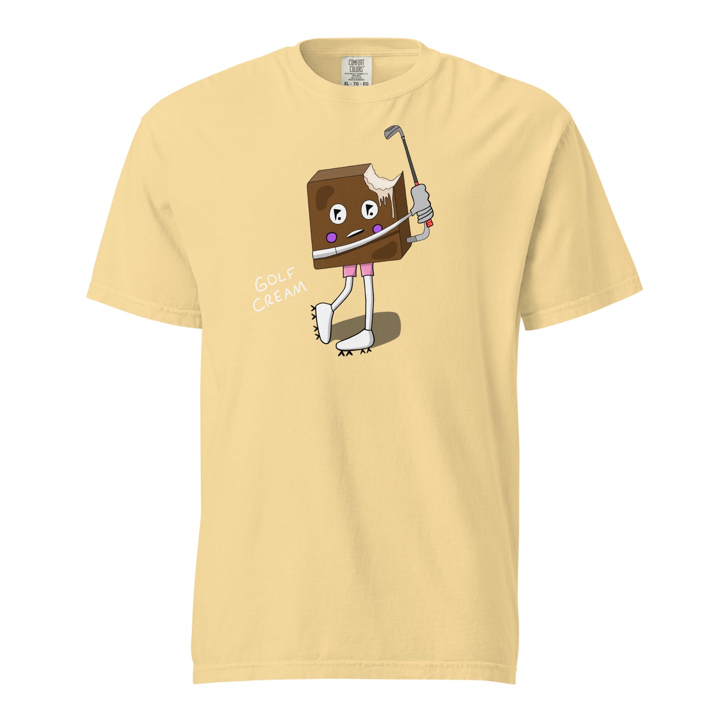 Unisex GOLF CREAM Chunk x Comfort Colors t-shirt