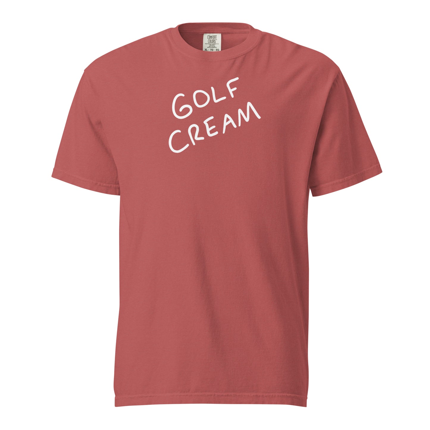 Unisex GOLF CREAM Signature x Comfort Colors t-shirt