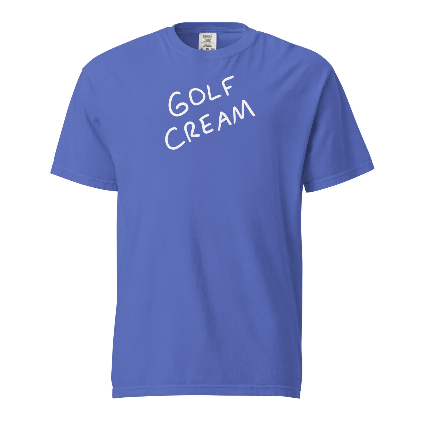 Unisex GOLF CREAM Signature x Comfort Colors t-shirt