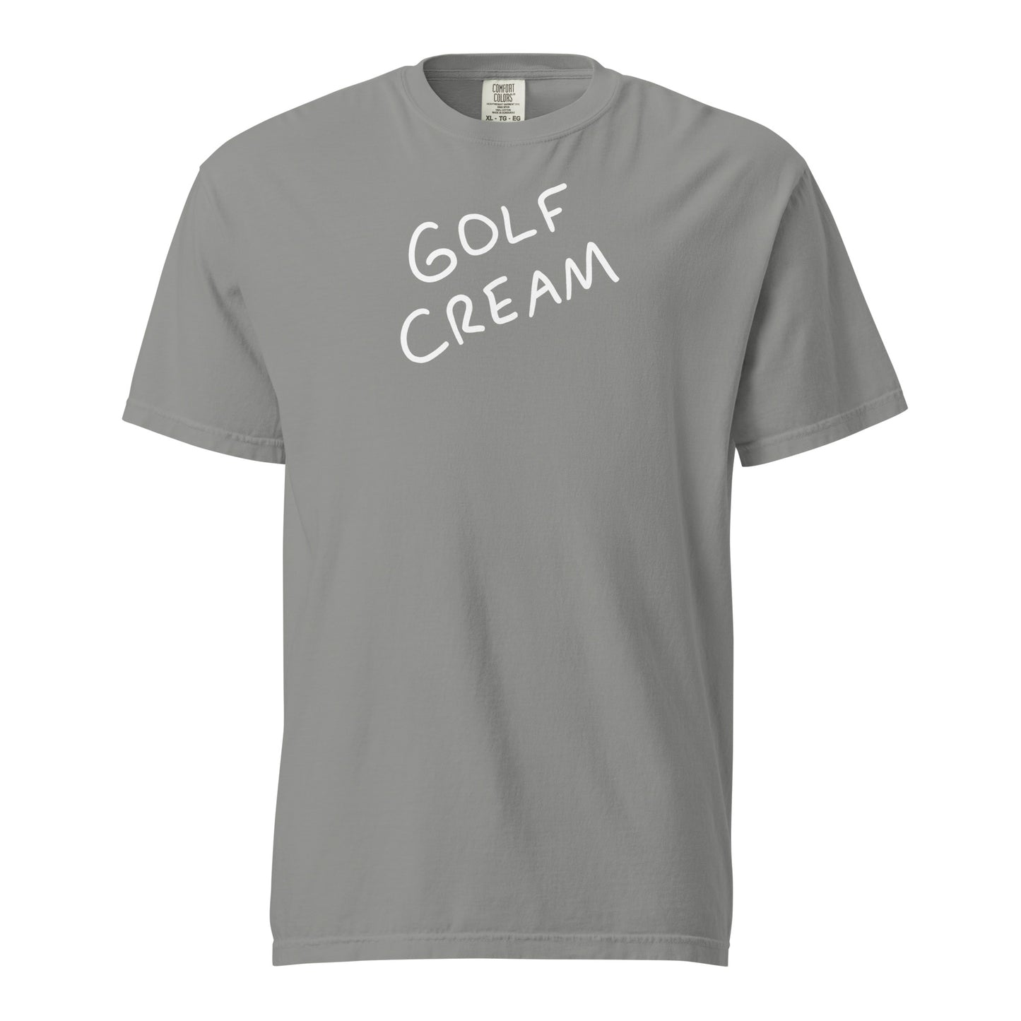Unisex GOLF CREAM Signature x Comfort Colors t-shirt