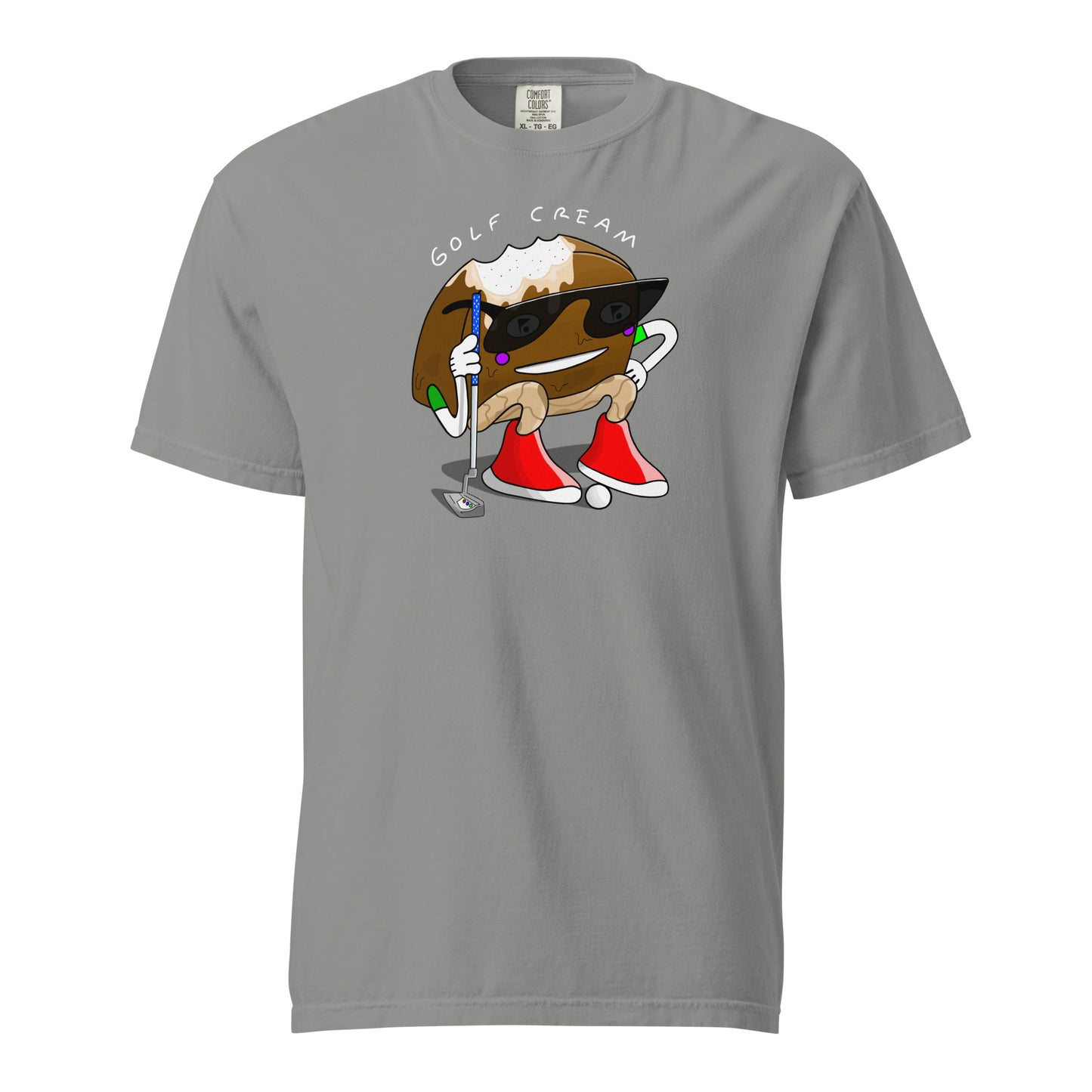 Unisex GOLF CREAM Barz putts x Comfort Colors t-shirt