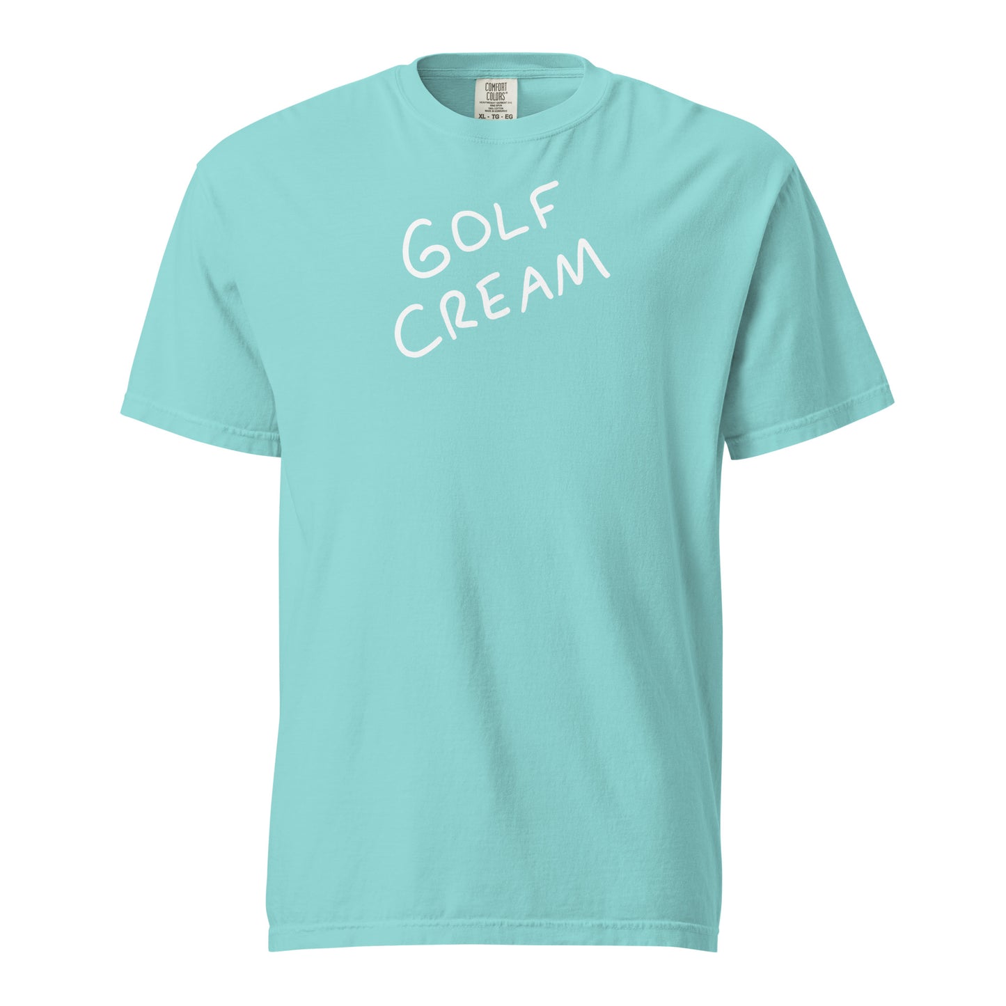 Unisex GOLF CREAM Signature x Comfort Colors t-shirt