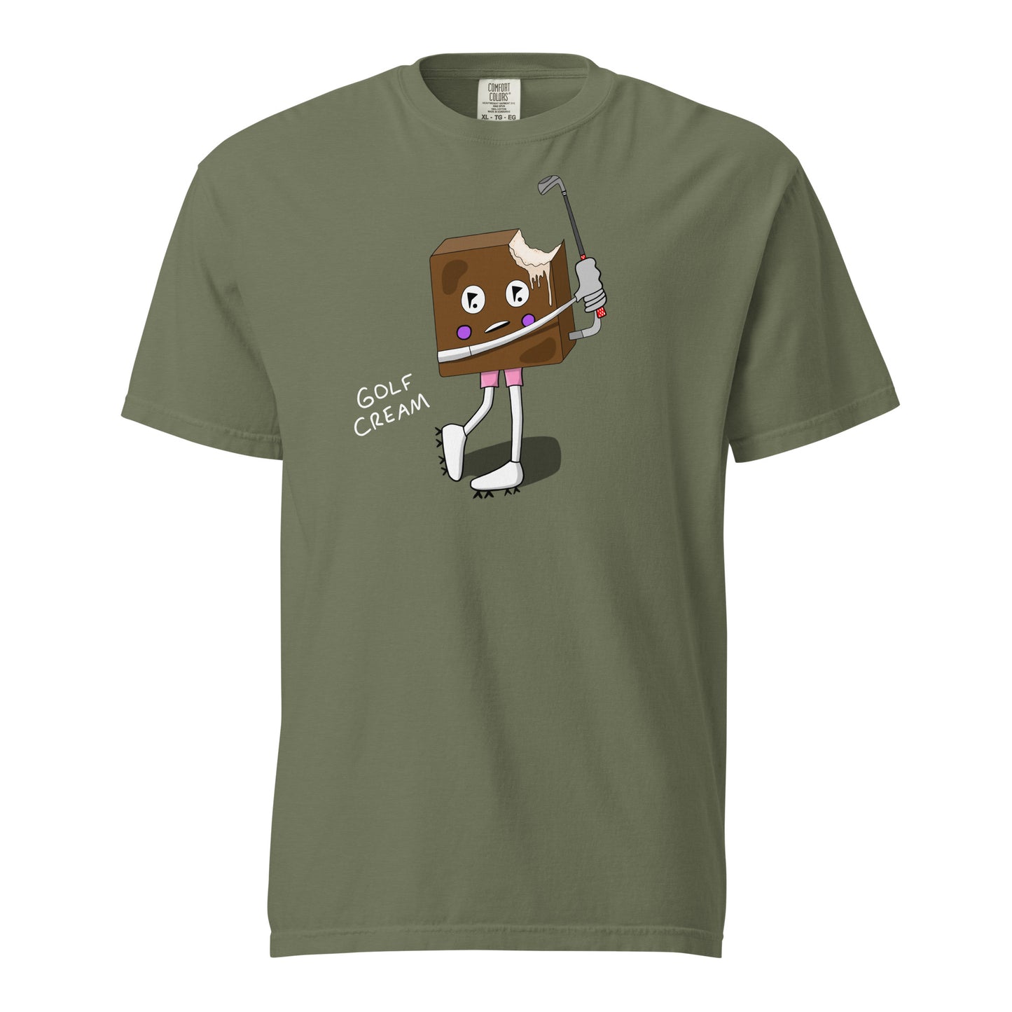 Unisex GOLF CREAM Chunk x Comfort Colors t-shirt