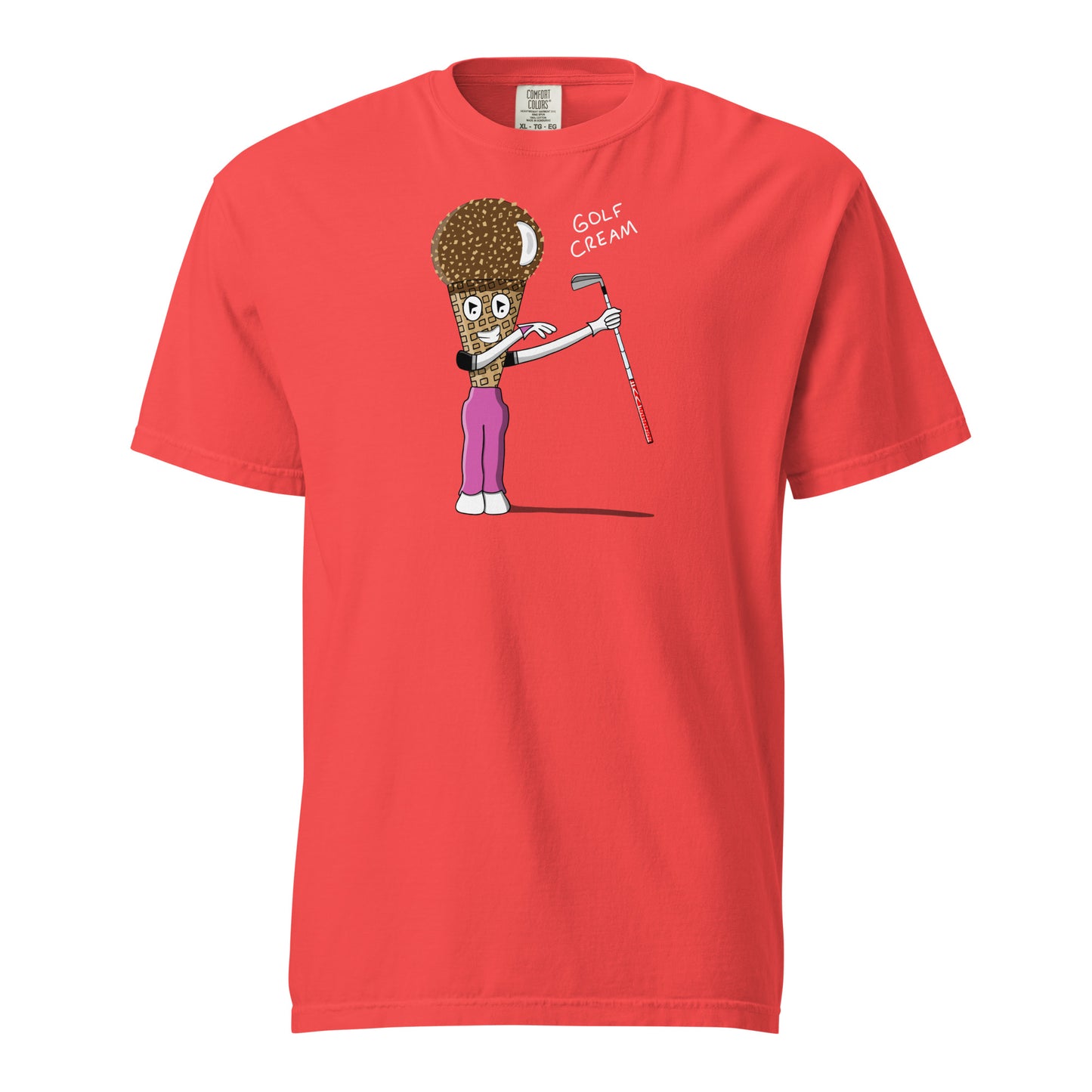 Unisex GOLF CREAM Krunch x Comfort Colors t-shirt