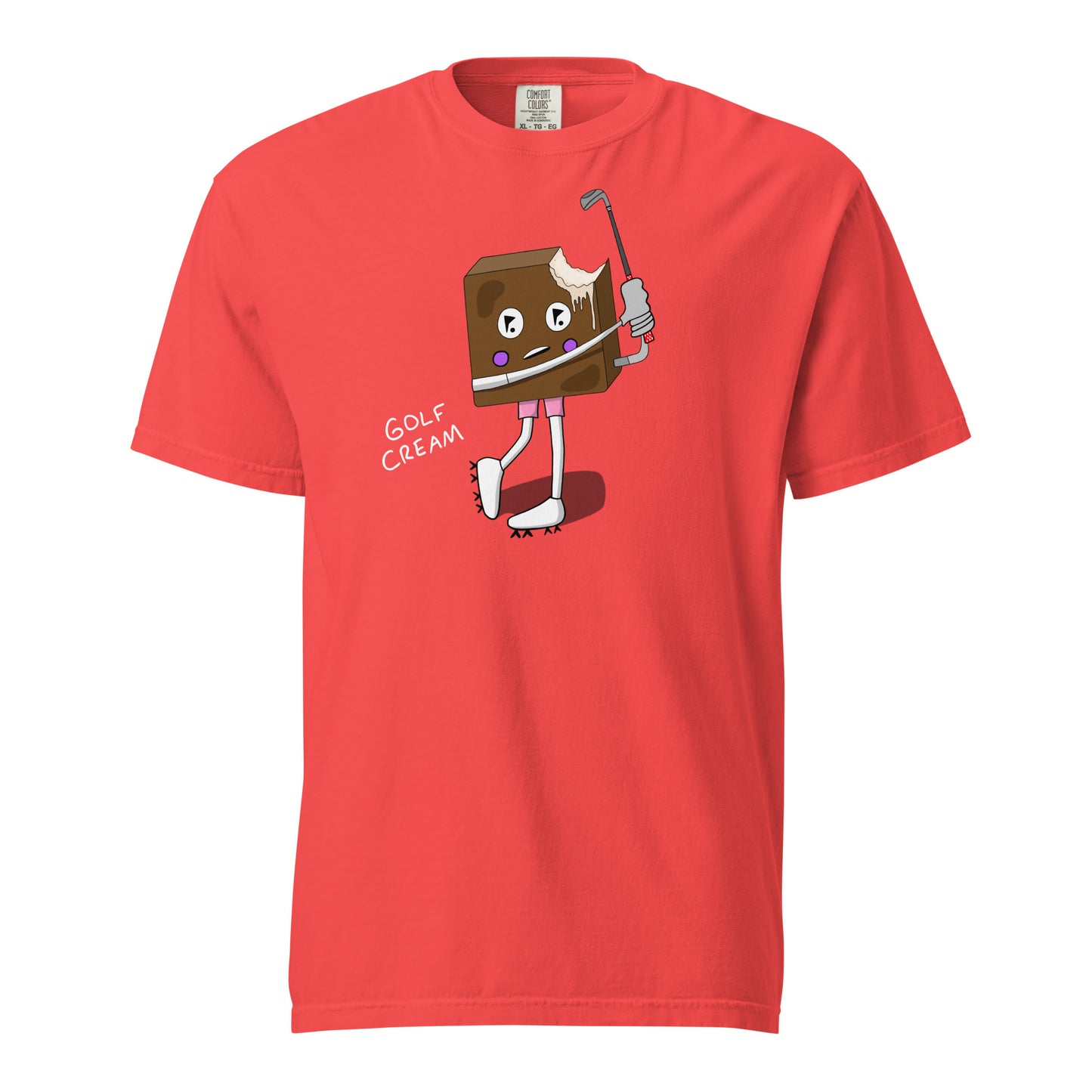 Unisex GOLF CREAM Chunk x Comfort Colors t-shirt