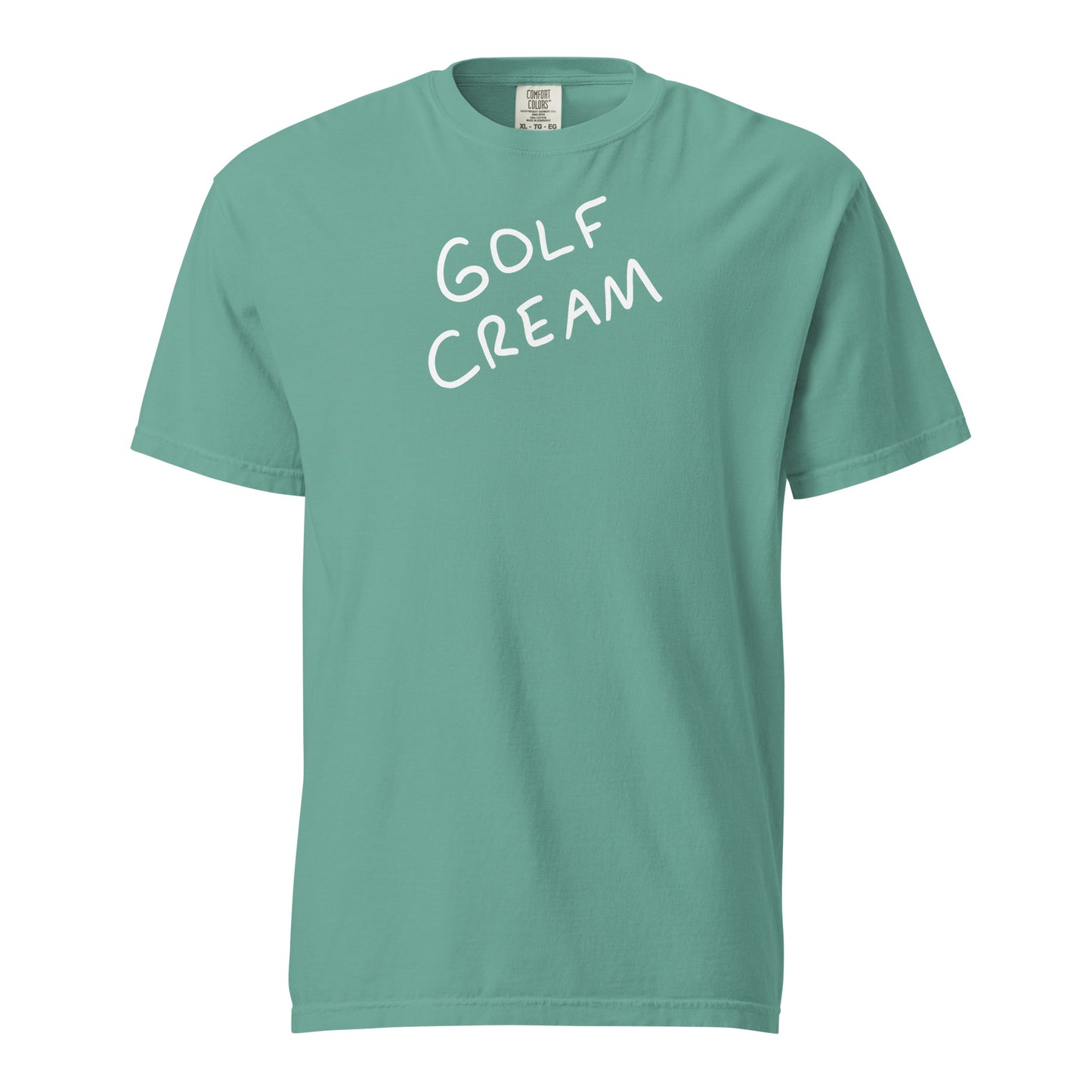 Unisex GOLF CREAM Signature x Comfort Colors t-shirt