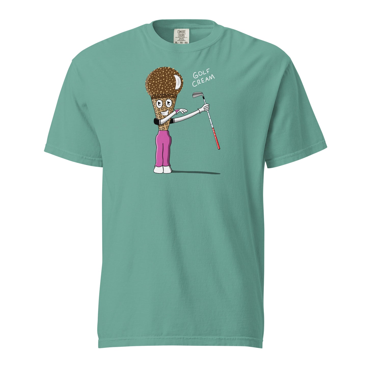 Unisex GOLF CREAM Krunch x Comfort Colors t-shirt
