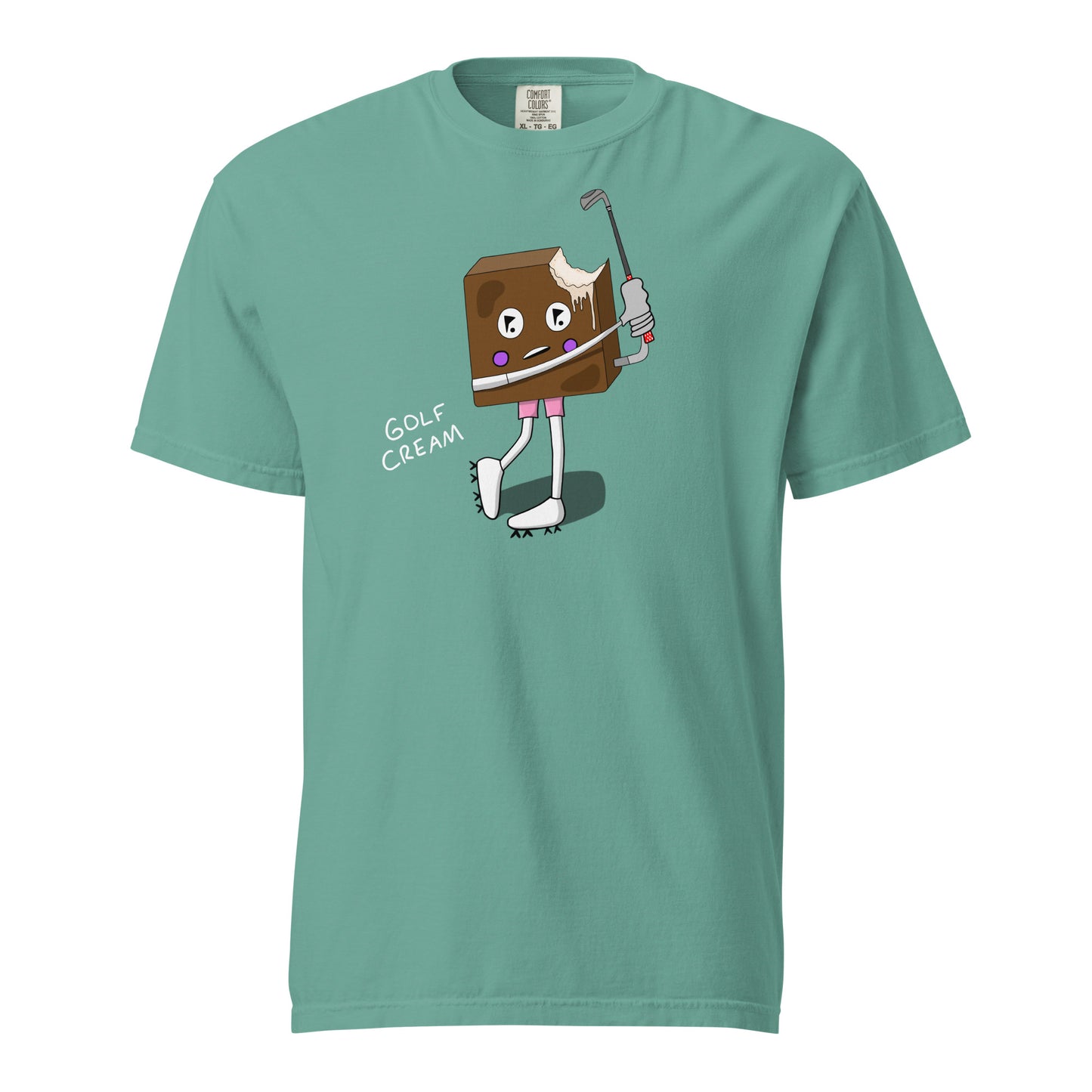 Unisex GOLF CREAM Chunk x Comfort Colors t-shirt