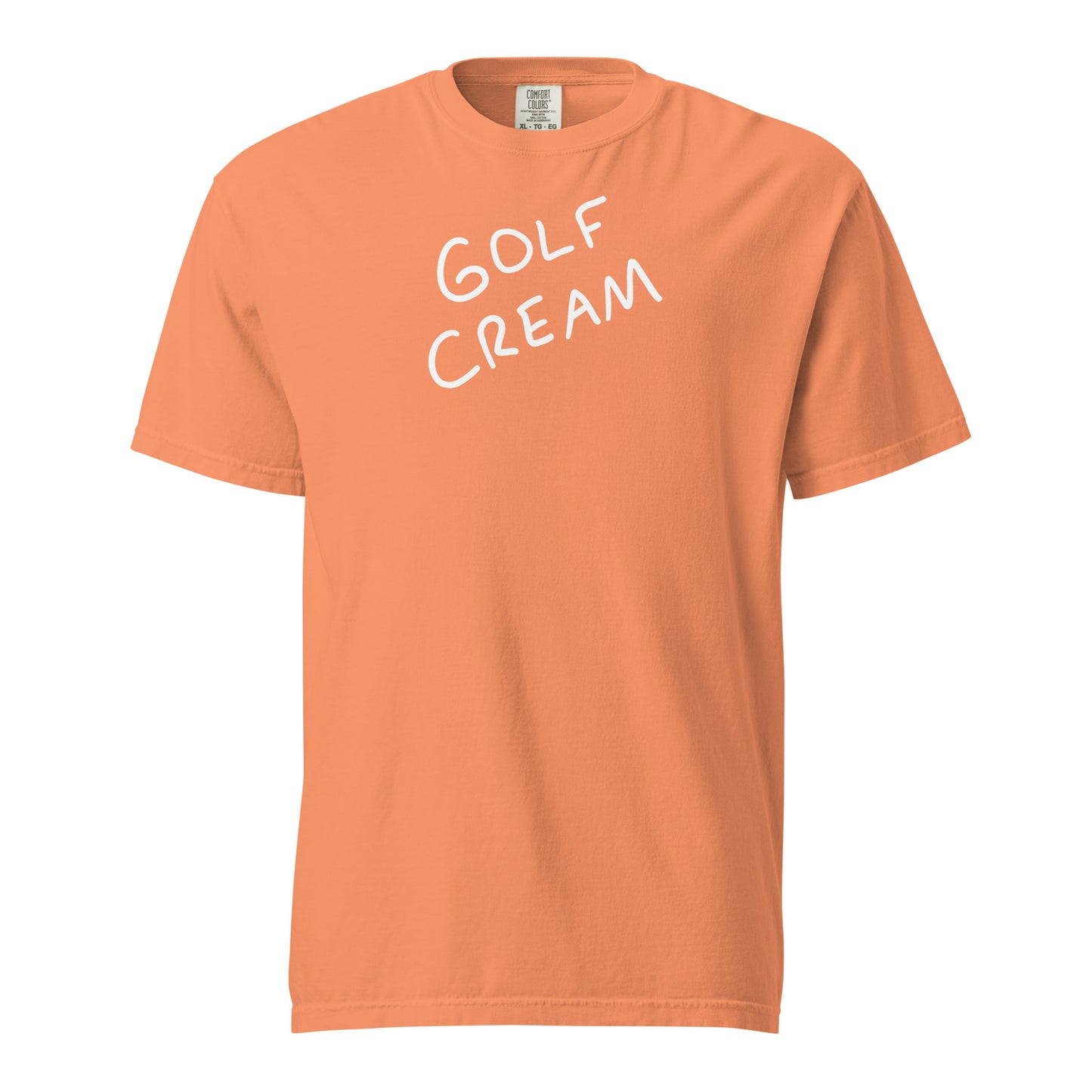 Unisex GOLF CREAM Signature x Comfort Colors t-shirt