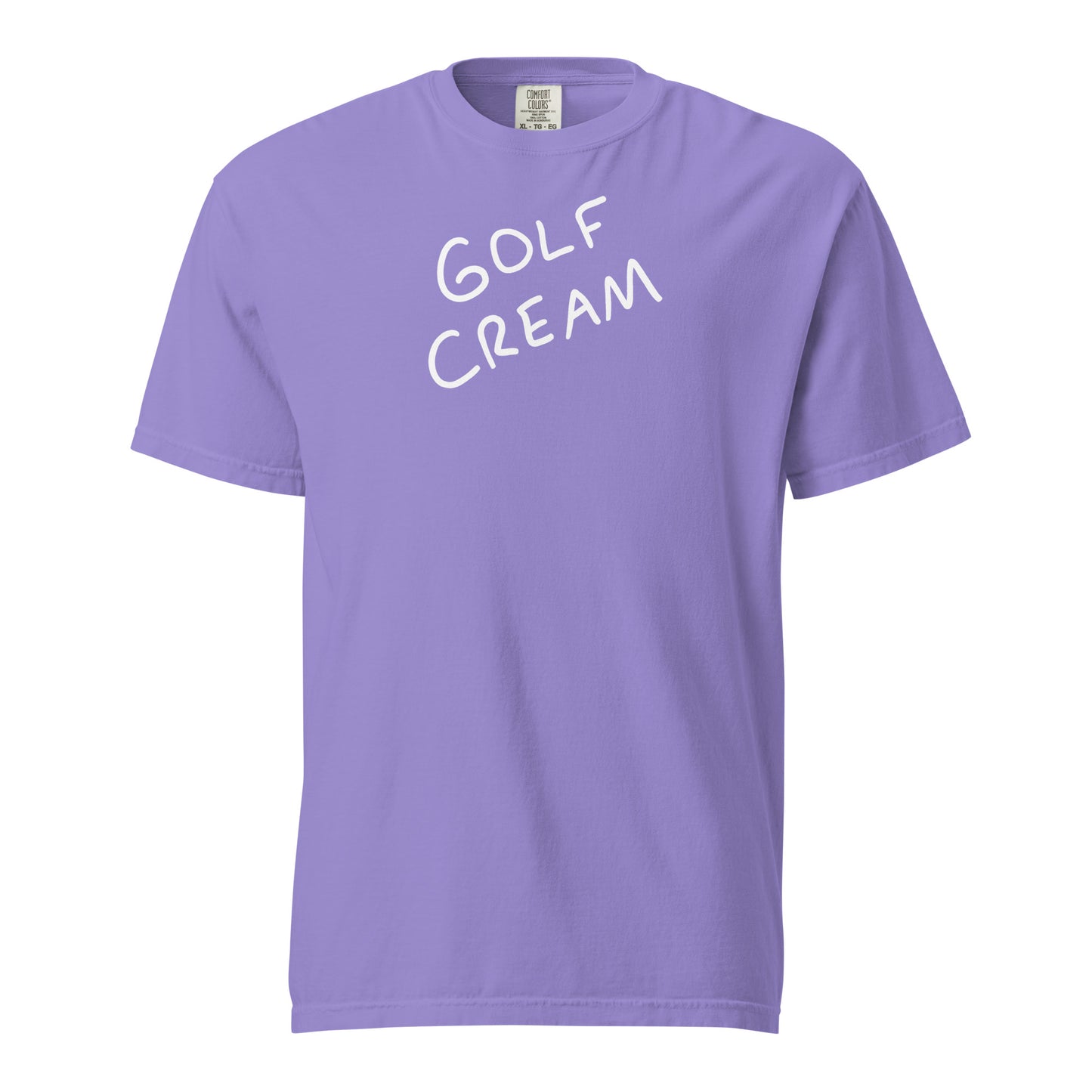 Unisex GOLF CREAM Signature x Comfort Colors t-shirt