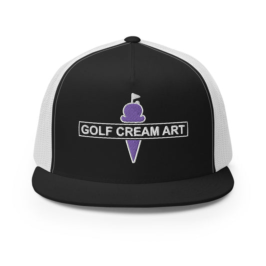Trucker OFFICIAL GOLF CREAM ART Brand Cap